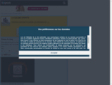 Tablet Screenshot of la-cledeschants.skyrock.com
