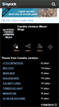 Mobile Screenshot of camelia-jordanna-music.skyrock.com