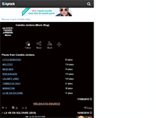 Tablet Screenshot of camelia-jordanna-music.skyrock.com