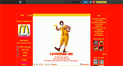 Desktop Screenshot of lovemac-do.skyrock.com
