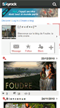 Mobile Screenshot of foudrophile.skyrock.com