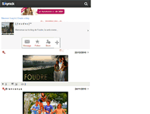 Tablet Screenshot of foudrophile.skyrock.com