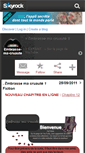 Mobile Screenshot of embrasse-ma-cruaute.skyrock.com