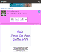 Tablet Screenshot of colo-penne-du-tarn.skyrock.com