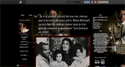 Desktop Screenshot of mickjackson01.skyrock.com