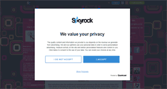 Desktop Screenshot of mlle-rhone.skyrock.com