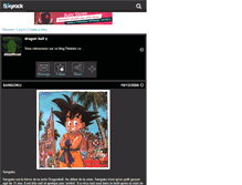 Tablet Screenshot of dbzofficiel.skyrock.com