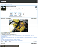 Tablet Screenshot of dragonteamcar.skyrock.com