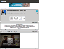 Tablet Screenshot of clancy-abigail.skyrock.com