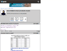Tablet Screenshot of hijabstyle.skyrock.com