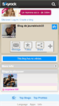 Mobile Screenshot of jeuneblack33.skyrock.com