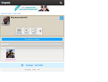 Tablet Screenshot of jeuneblack33.skyrock.com