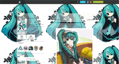 Desktop Screenshot of miku--hatsune01.skyrock.com