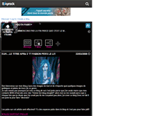 Tablet Screenshot of gothique-fashion-its-me.skyrock.com