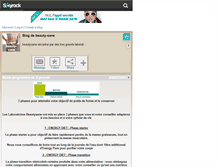 Tablet Screenshot of beauty-sane.skyrock.com