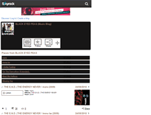 Tablet Screenshot of black-eyedd-peas.skyrock.com