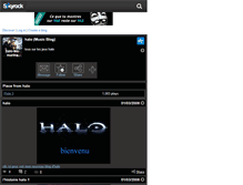 Tablet Screenshot of halo-les-marine.skyrock.com