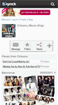 Mobile Screenshot of chikamu-music.skyrock.com