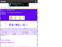 Tablet Screenshot of creationsxgifs.skyrock.com