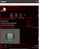 Tablet Screenshot of djblack-one.skyrock.com