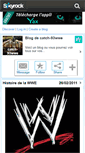 Mobile Screenshot of catch-93wwe.skyrock.com