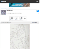 Tablet Screenshot of dessins59.skyrock.com