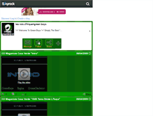 Tablet Screenshot of chants-greenboys05.skyrock.com