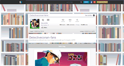 Desktop Screenshot of detectiveconan-fans.skyrock.com