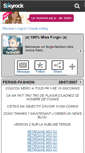 Mobile Screenshot of fergie-fashion.skyrock.com