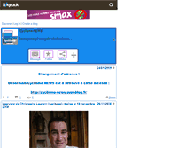 Tablet Screenshot of cyclisme-news.skyrock.com