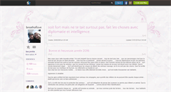 Desktop Screenshot of breathoflove.skyrock.com