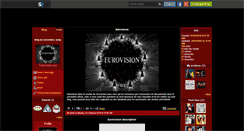 Desktop Screenshot of eurovision--song.skyrock.com