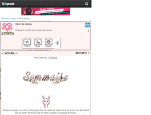 Tablet Screenshot of bebe-bou.skyrock.com