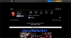 Desktop Screenshot of nanijordan.skyrock.com