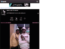 Tablet Screenshot of cj-boy.skyrock.com