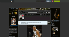 Desktop Screenshot of nba-tony-parker-nba.skyrock.com