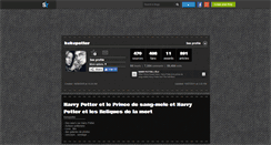 Desktop Screenshot of kekepotter.skyrock.com