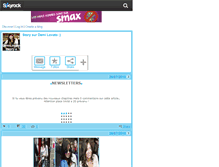 Tablet Screenshot of demilovato-strory-x.skyrock.com