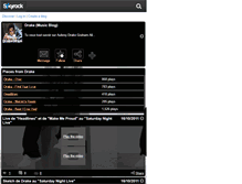 Tablet Screenshot of drakeofficiel.skyrock.com