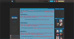 Desktop Screenshot of music-record.skyrock.com
