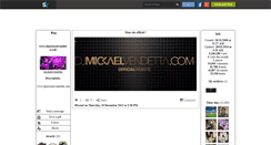 Desktop Screenshot of mickaelvendetta.skyrock.com