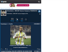 Tablet Screenshot of fb-fenerbahce.skyrock.com