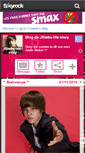 Mobile Screenshot of jbiebs-life-story.skyrock.com