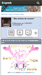Mobile Screenshot of concert-7oceane7.skyrock.com