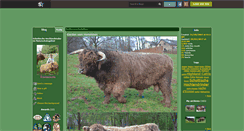 Desktop Screenshot of highlandcattle.skyrock.com