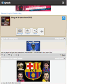 Tablet Screenshot of fc-barcalona-2012.skyrock.com