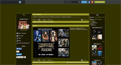 Desktop Screenshot of metallica-france.skyrock.com