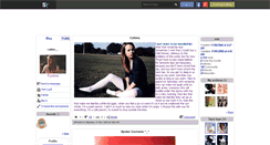 Desktop Screenshot of caitieee.skyrock.com