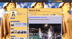 Desktop Screenshot of madamebintje.skyrock.com