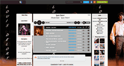 Desktop Screenshot of louisdelortfan-musique.skyrock.com